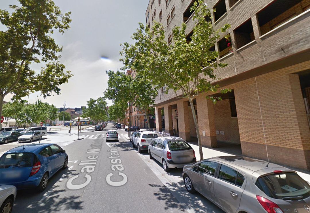 Calle Matilde Sangüesa de Zaragoza