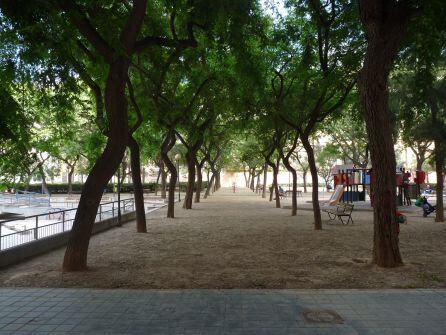 Estado actual de la plaza de Manuel Granero de València.