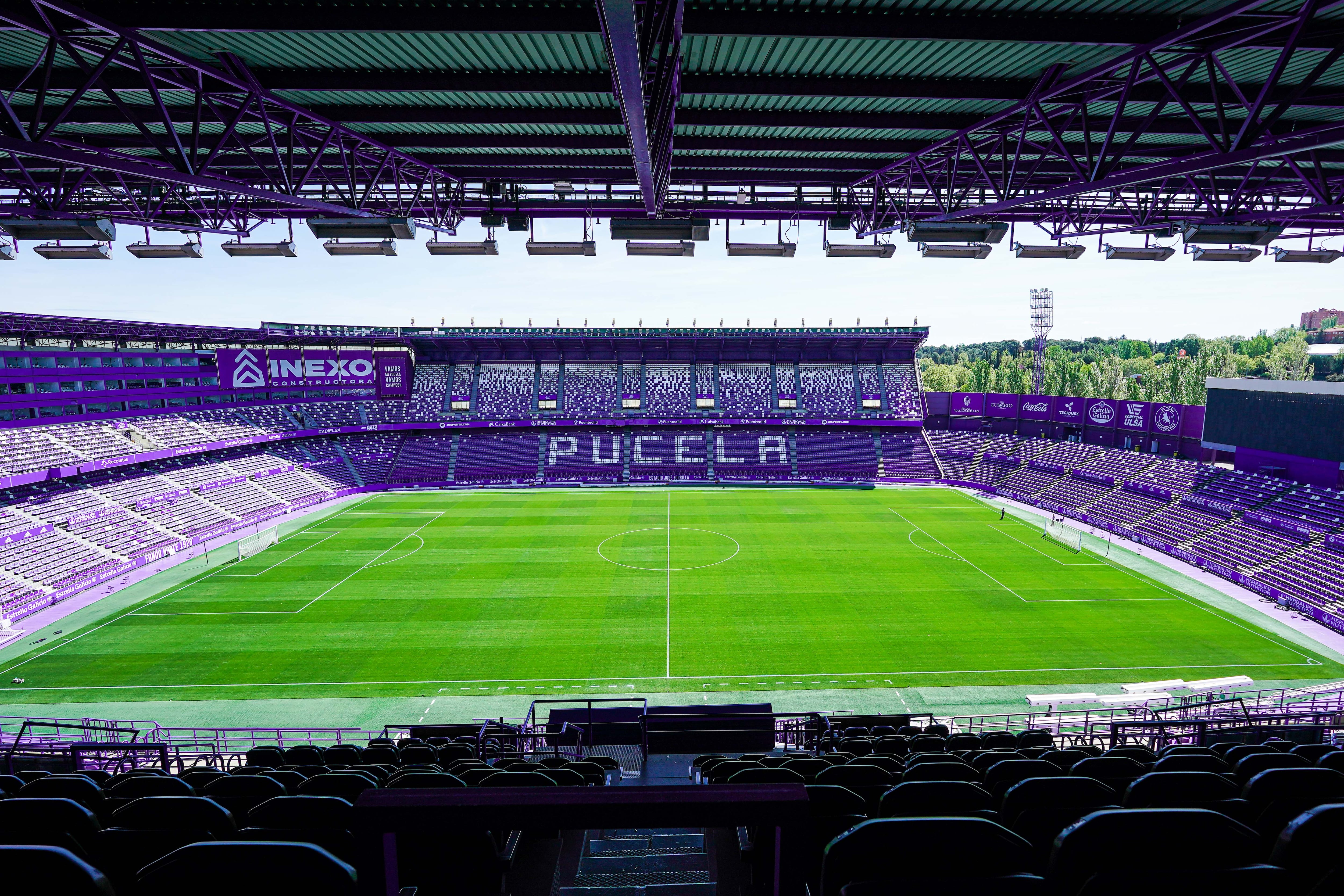 Perspectiva desde el Palco VIP del Estadio José Zorrilla