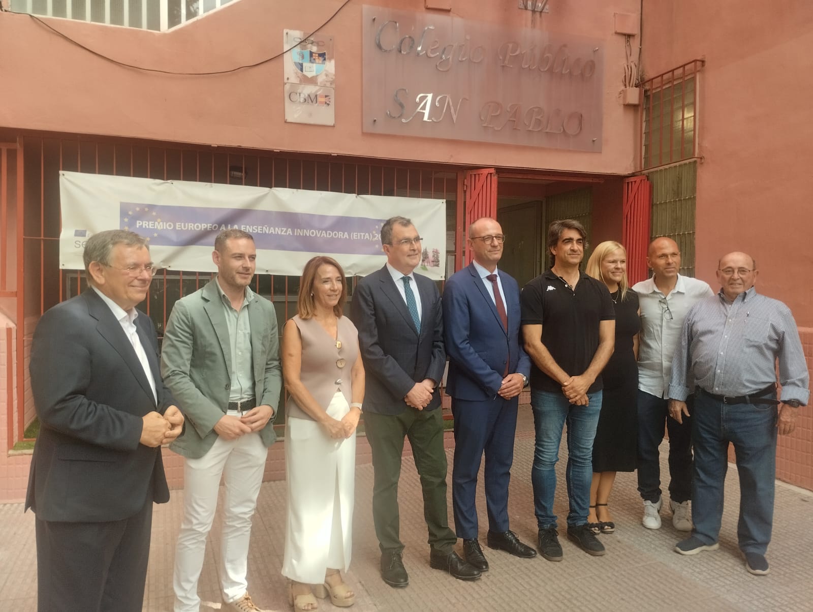 Inicio del curso escolar en el CEIP San Pablo de Murcia