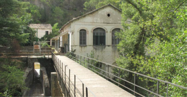 Central Hidroeléctrica de las Grajas, en Cuenca.