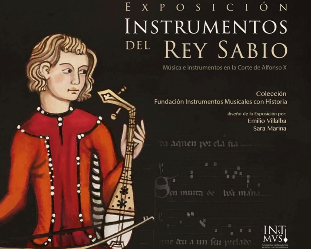 Cartel de la exposición de instrumentos de la corte del rey Alfonso X el Sabio