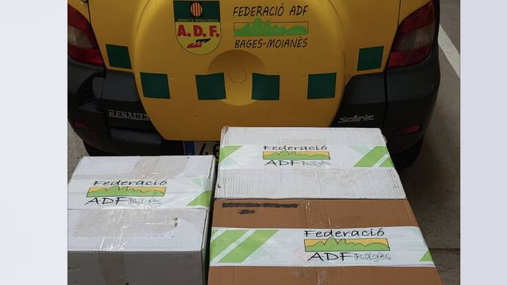 Les ADF del Bages-Moianès entregen 485 mascaretes a l'Hospital de Manresa