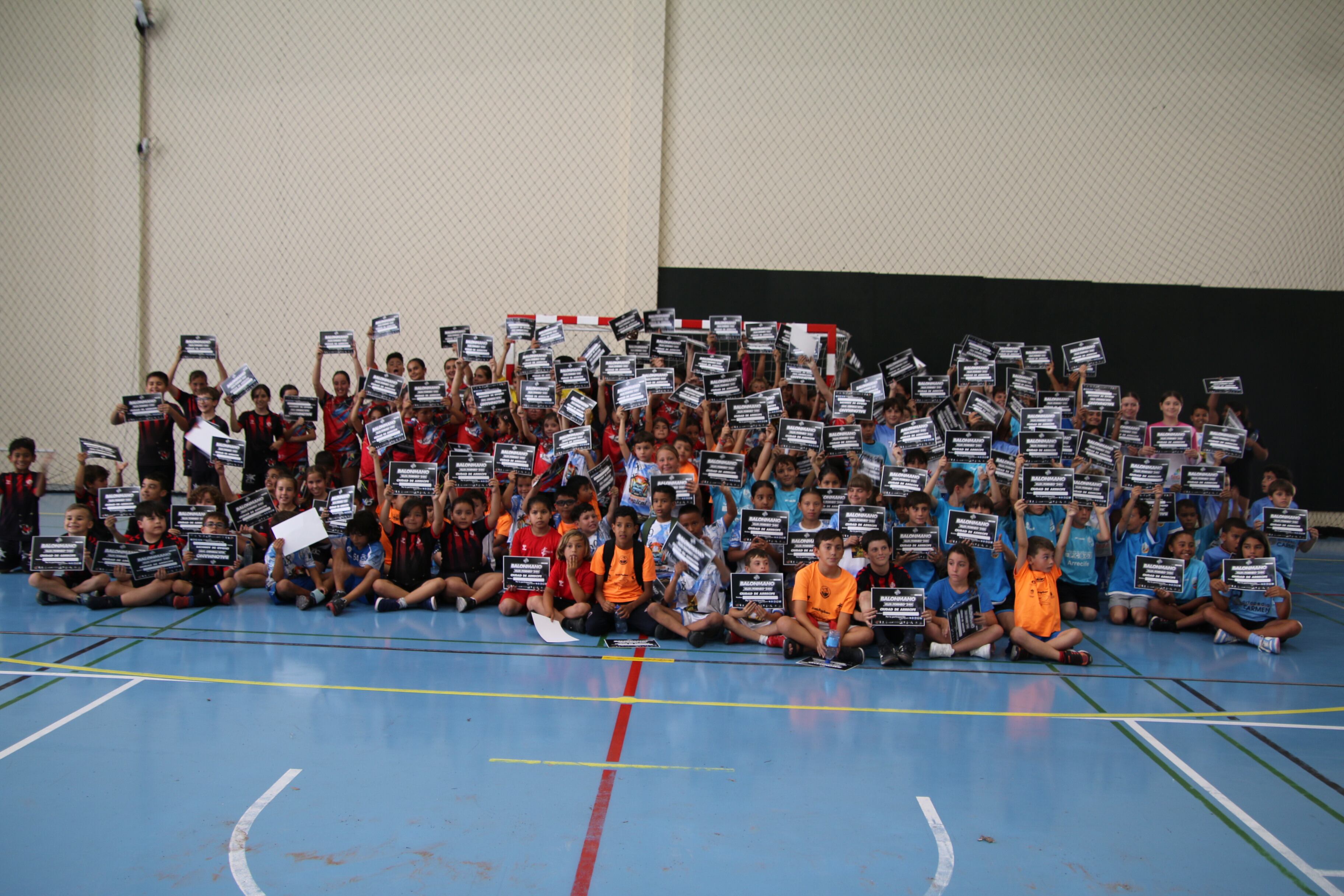 Participantes en el XLIX Torneo 24 Horas de Balonmano de Lanzarote.