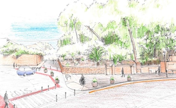 Boceto del proyecto. Fuente: Ajuntament de Xàtiva