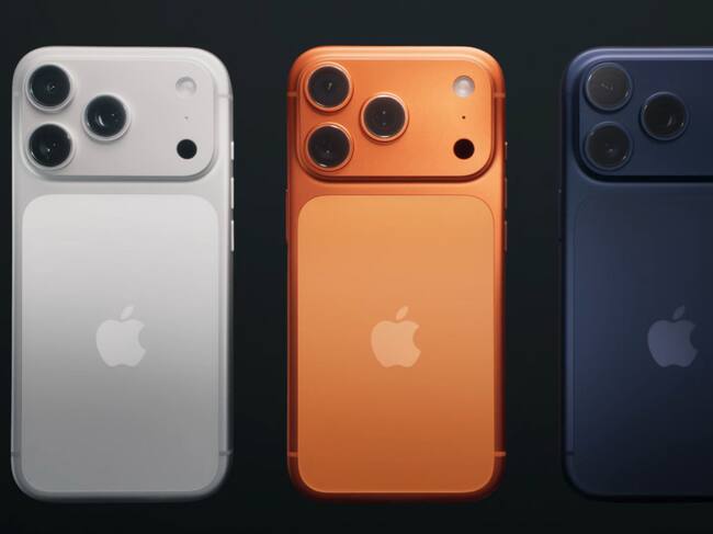 Así son los nuevos iPhone 17 Pro.