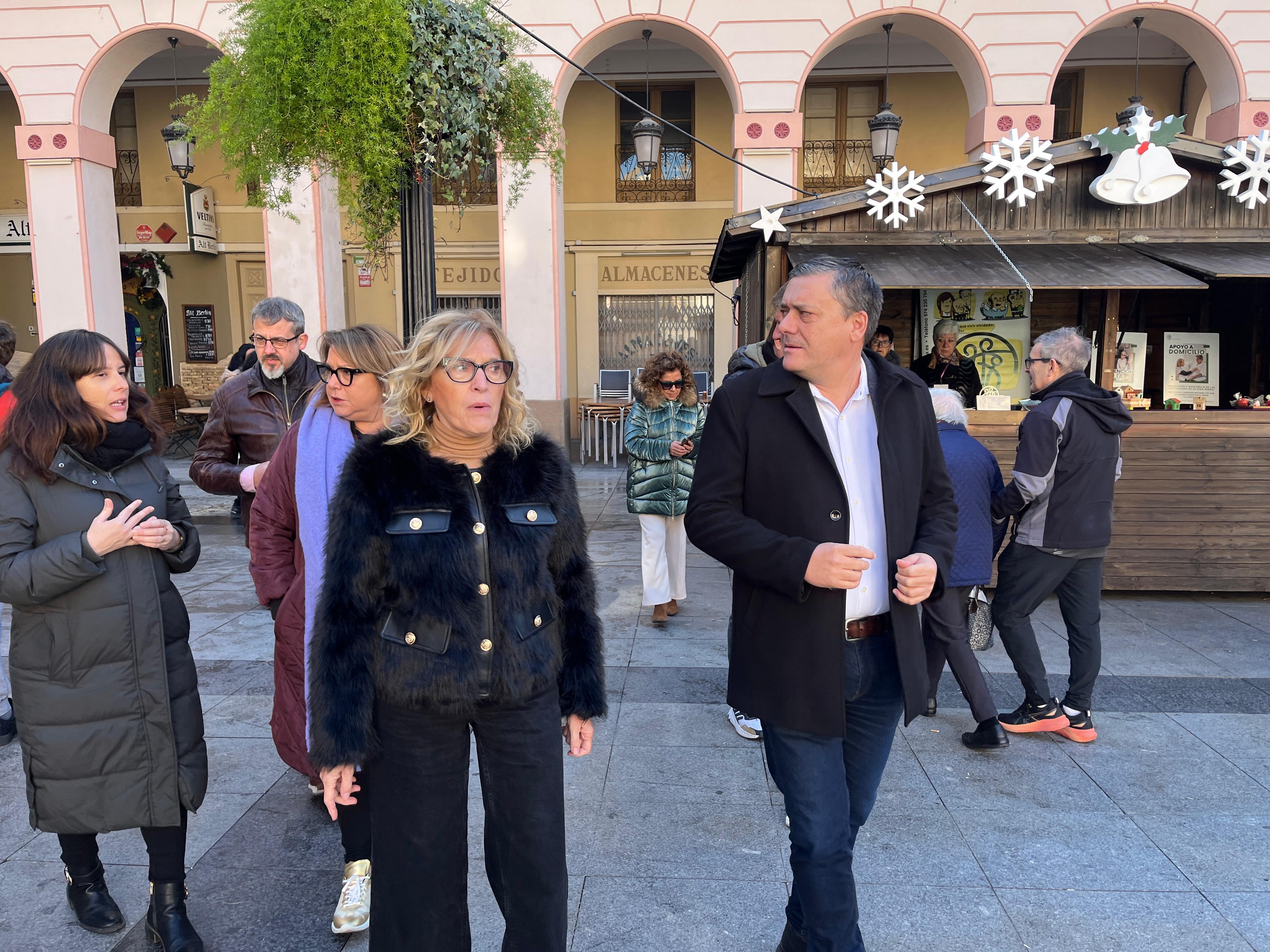 Fernando Sabés, este domingo en Huesca