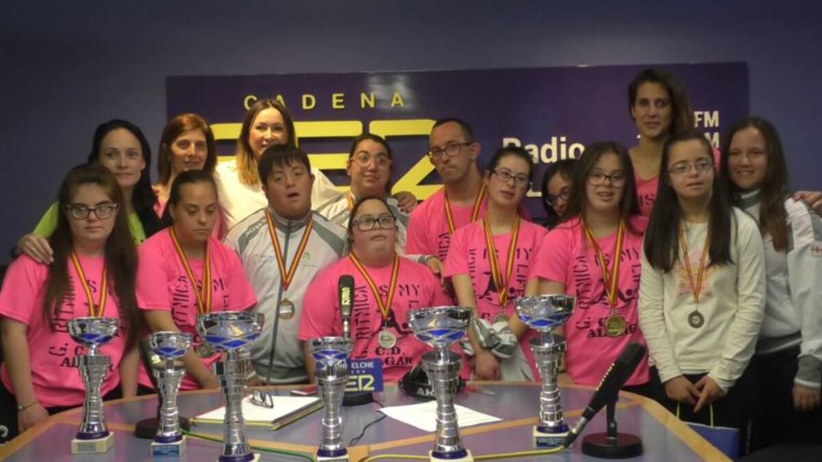 Gimnastas de Elche representarán a España en el Campeonato del Mundo de rítmica