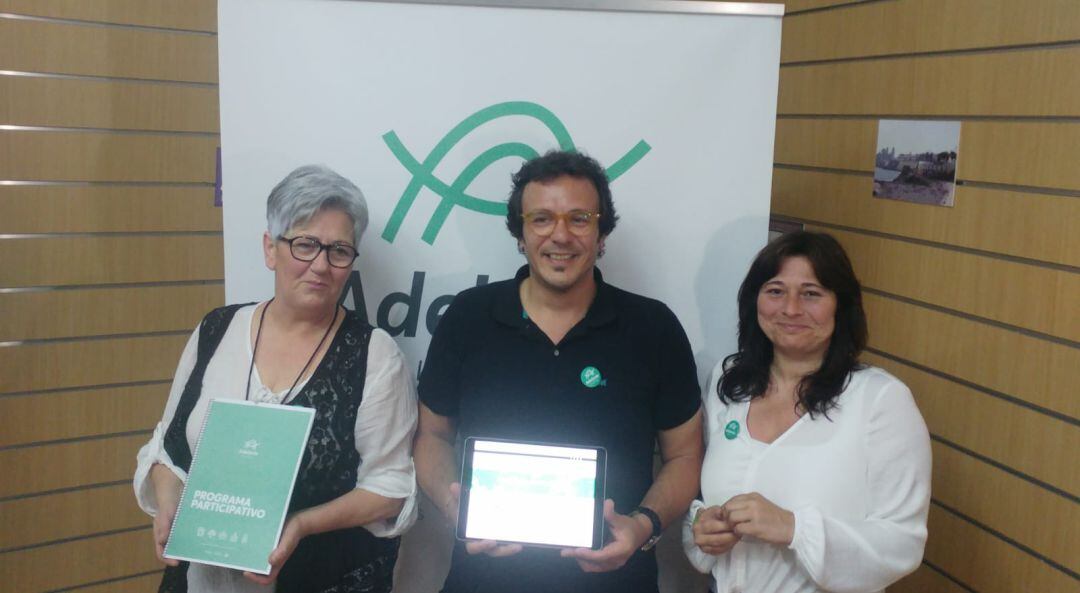 González en la presentación del programa