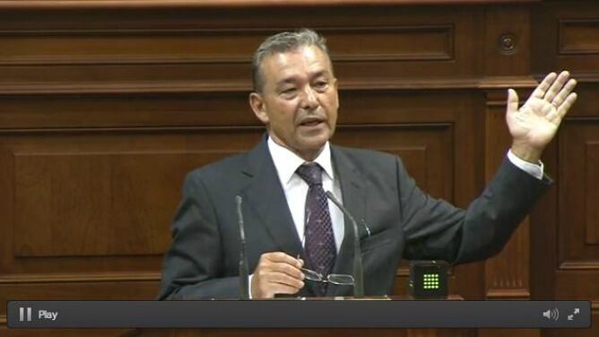 Imagen de la primera transmisión en 'streaming' del canal del Parlamento