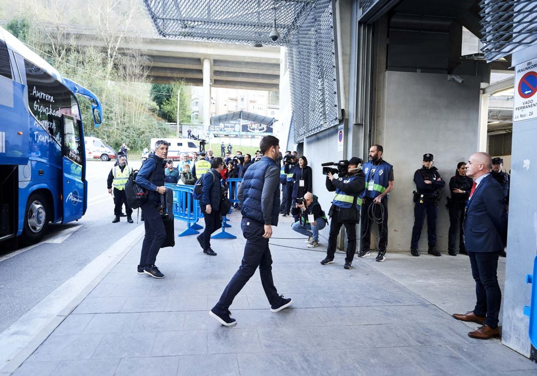 La Real entra en Ipurua antes del último partido que se jugó de liga