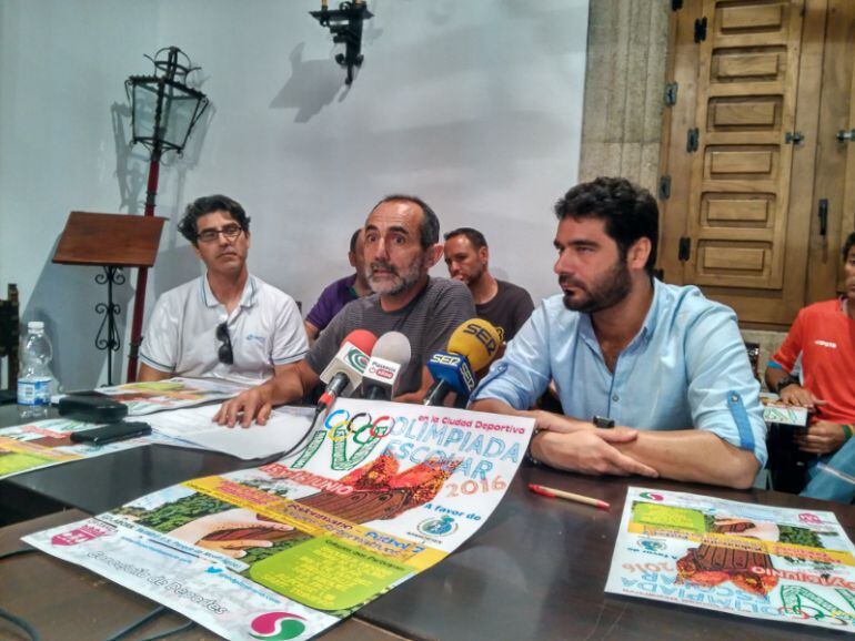 Presentación de las IV Olimpiadas Escolares de Plasencia