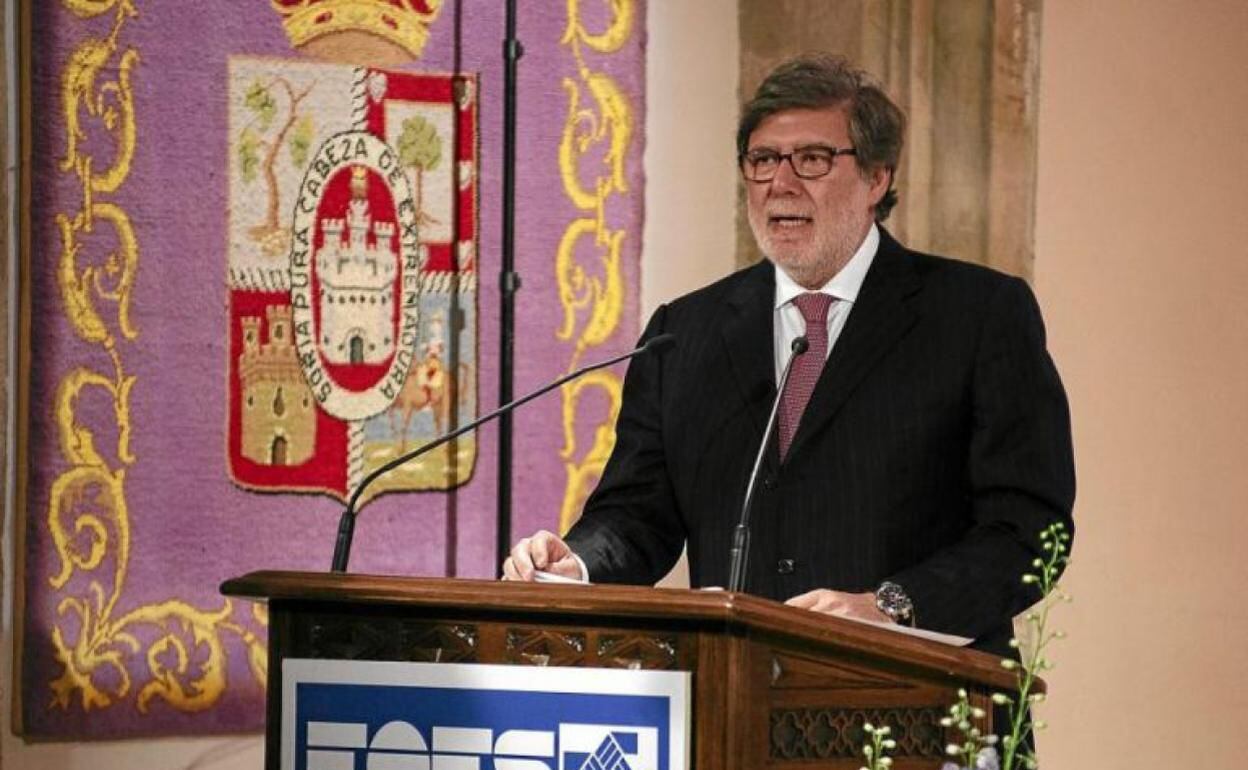 Santiago Aparicio, presidente de FOES