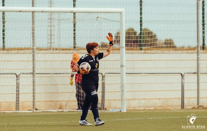 Sonia Díaz, portera del Olímpico Villarrobledo