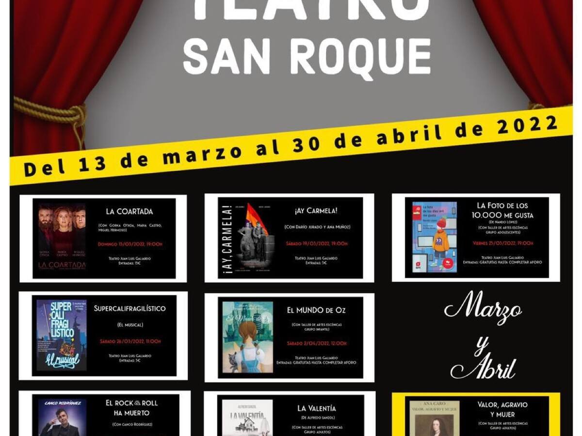 Tercera edición del festival de teatro 'Juan Luis Galiardo'