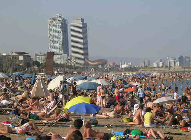 La ciudad condal tendrá un 70% de ocupación este verano.