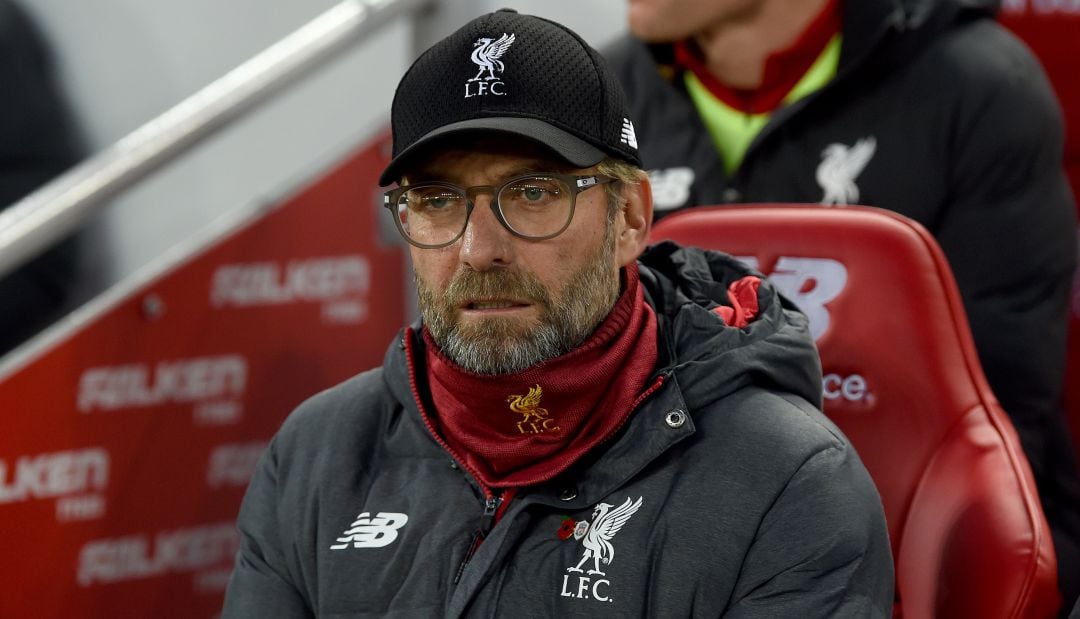 Jürgen Klopp, durante un partido del Liverpool