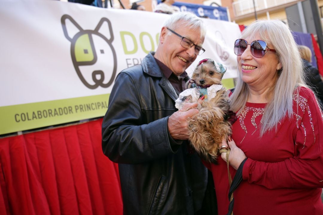Joan Ribo en la celebración de Sant Antoni Abat de 2020
