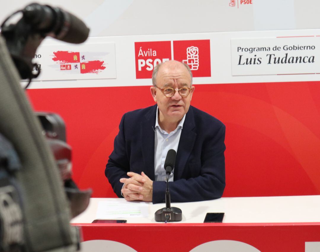 Jesús Caro, secretario provincial del PSOE y portavoz en la Diputación de Ávila