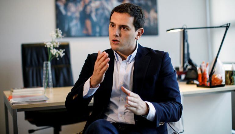 Albert Rivera, presidente de Ciudadanos