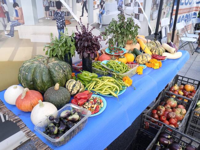 Muestra de Frutas y Hortalizas. Foto: Ayuntamiento de Barbastro