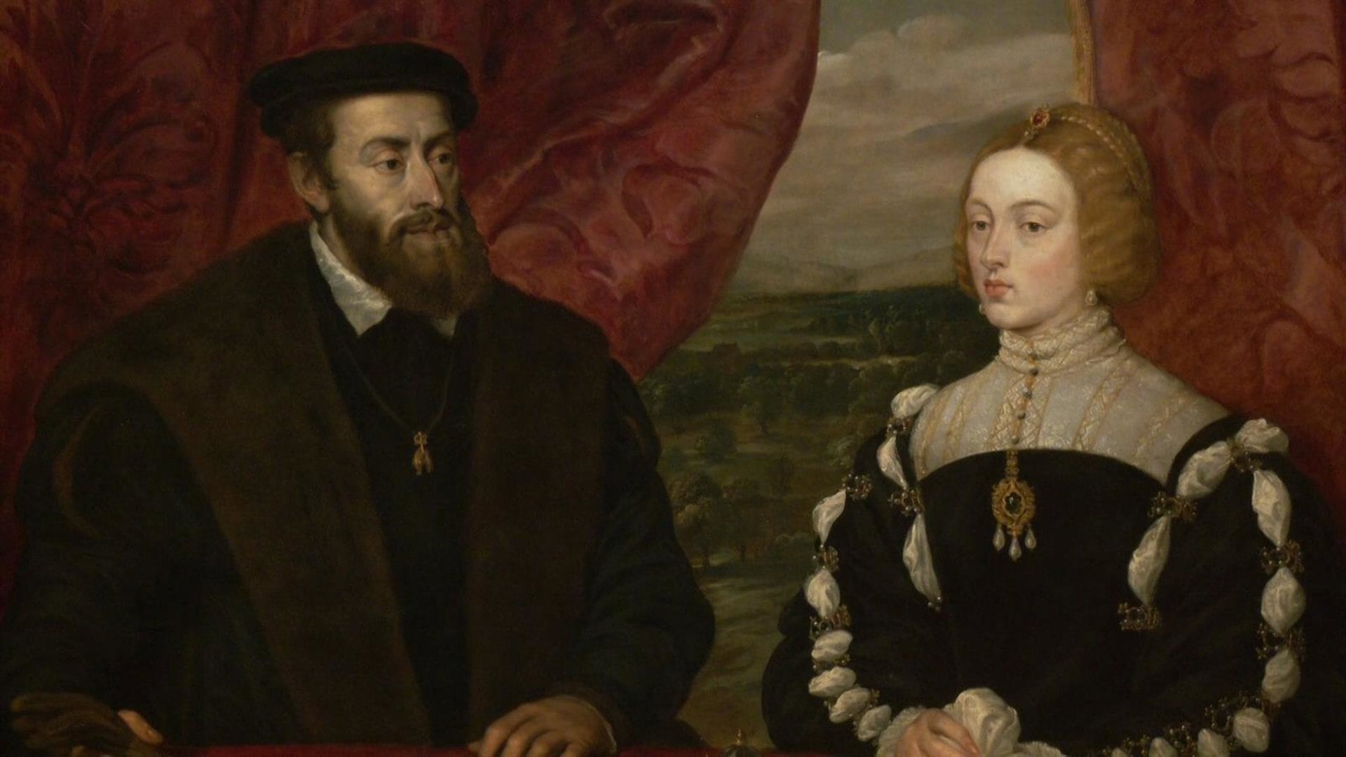 Obra perteneciente a la exposición conmemorativa del 500 aniversario de la boda de Carlos V e Isabel de Portugal, en Sevilla/ EUROPA PRESS