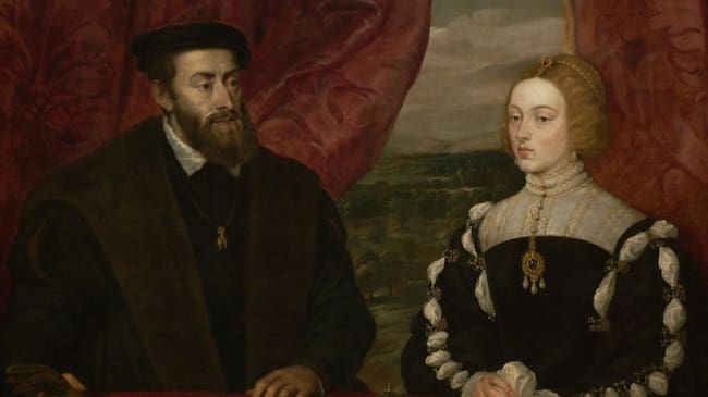 Obra perteneciente a la exposición conmemorativa del 500 aniversario de la boda de Carlos V e Isabel de Portugal, en Sevilla/ EUROPA PRESS