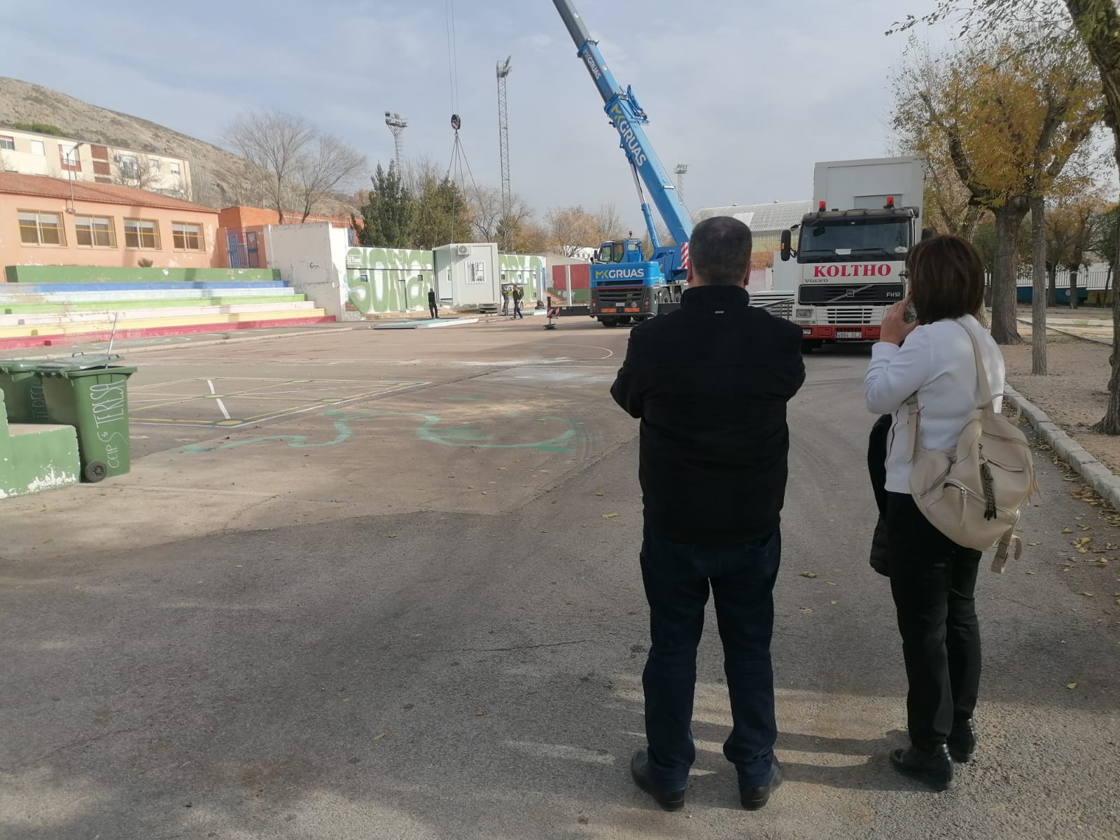 Visita al colegio Santa Teresa