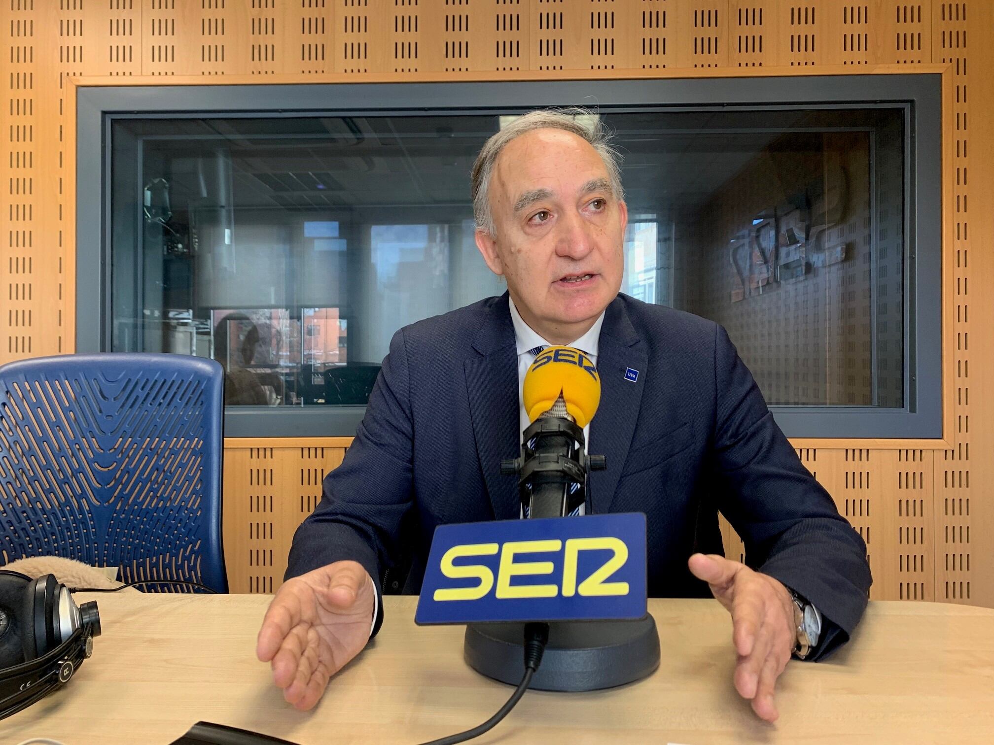 Antonio Largo Cabrerizo, rector de la Universidad de Valladolid