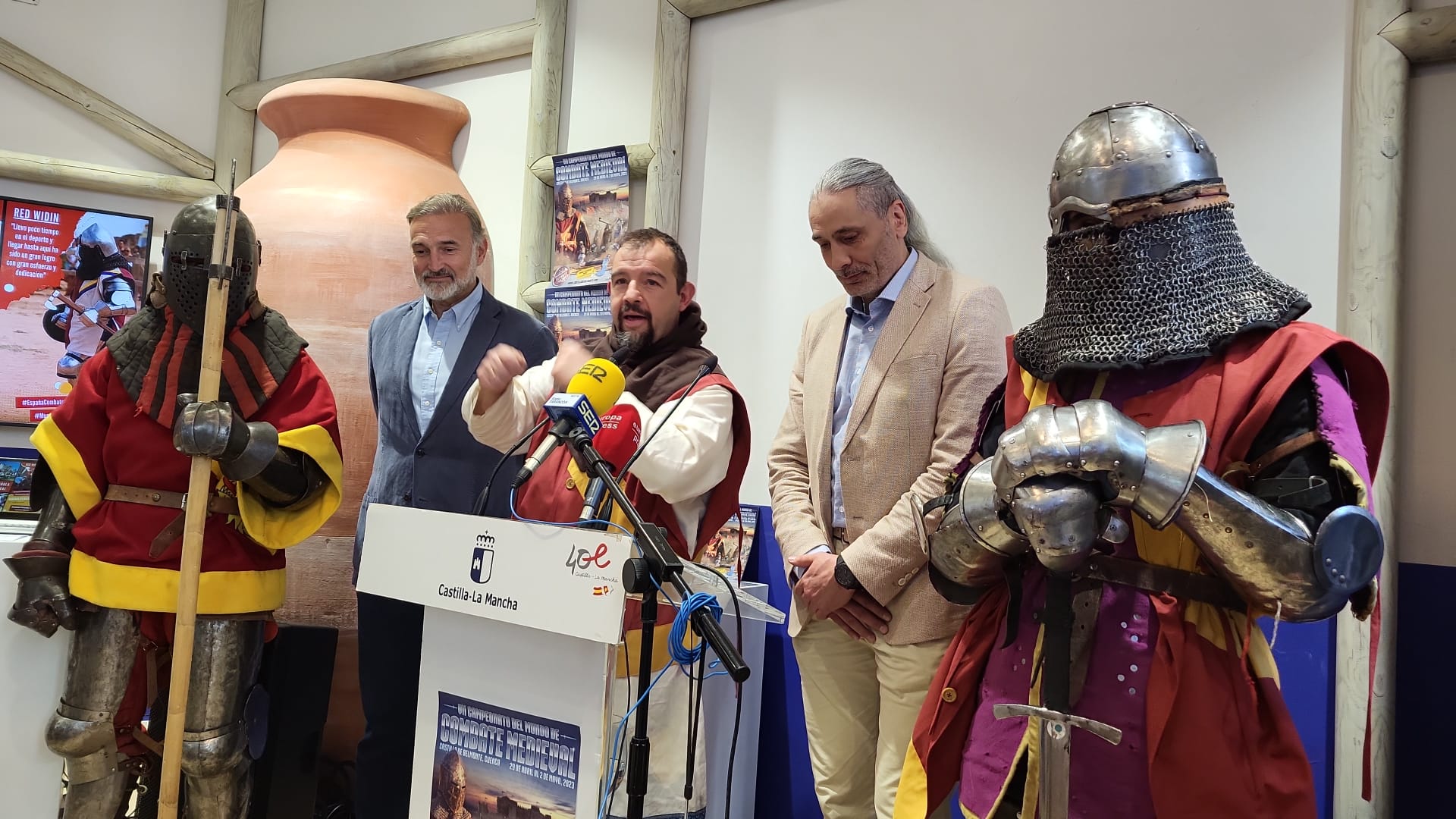 El Castillo de Belmonte (Cuenca) será sede del VII Campeonato internacional de Combate Medieval