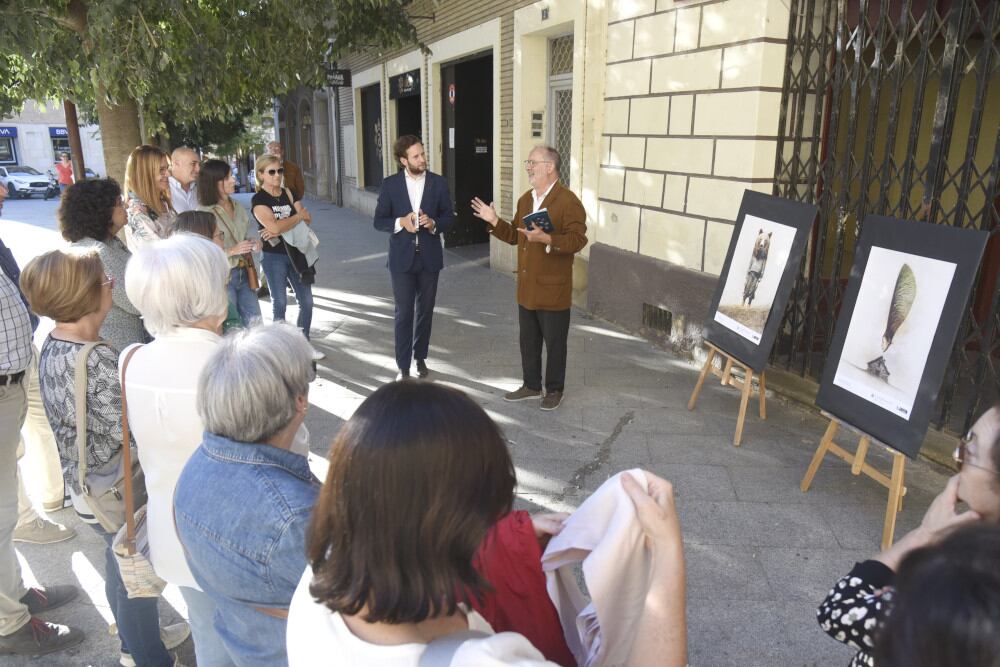 Claver y Grassa en la llegada de la Compañía Ilustrada a Monzón