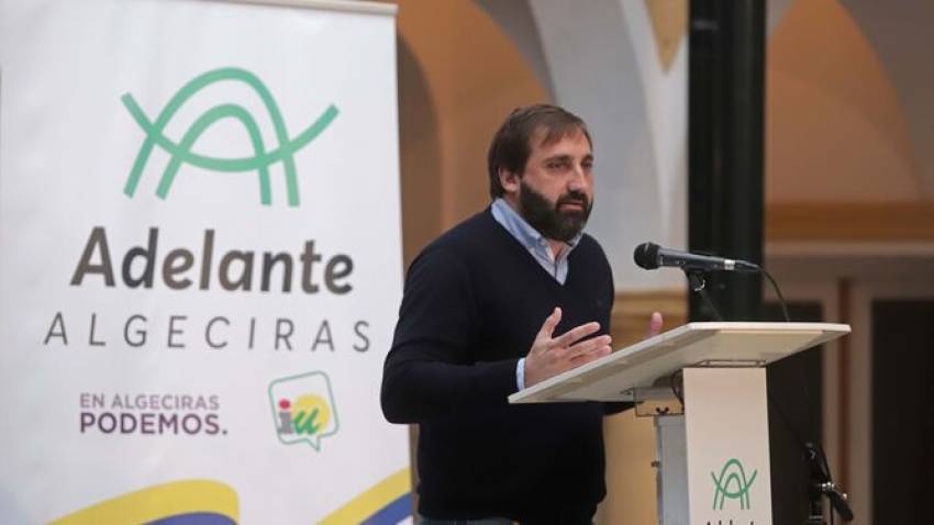 Javier Viso, portavoz de Adelante Algeciras