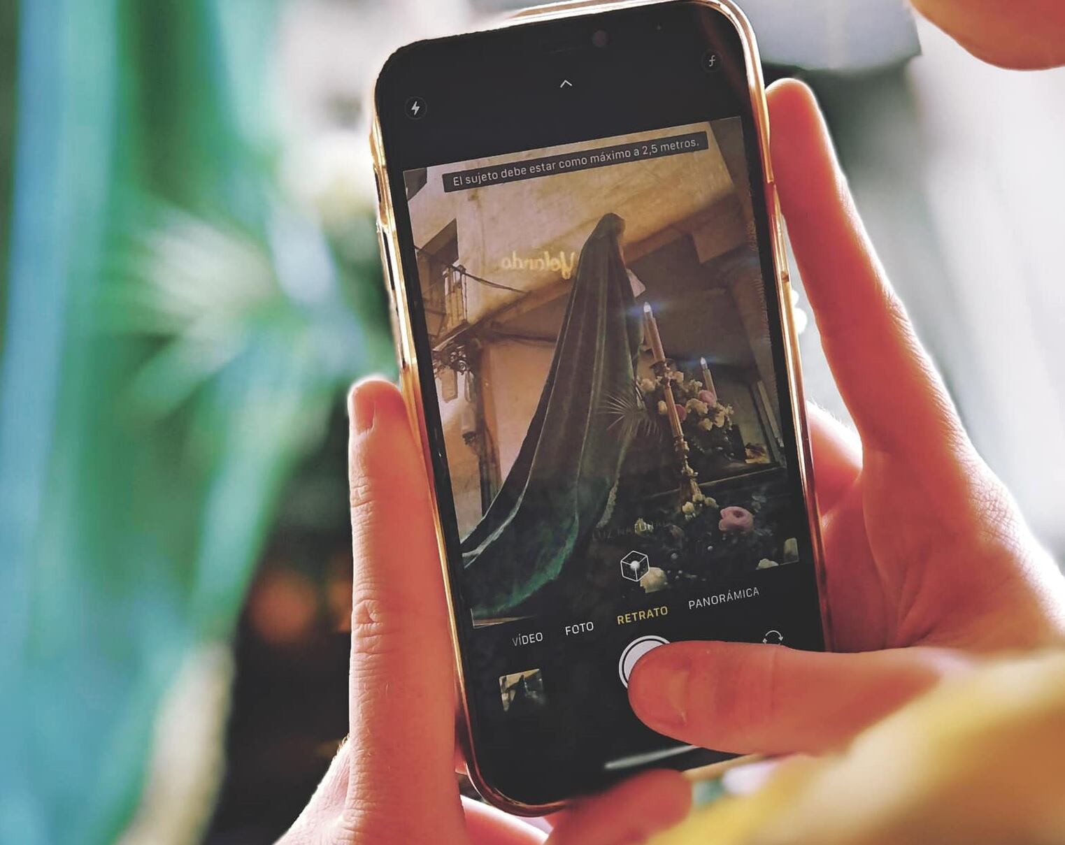 La Semana Santa de Peñafiel ha quedado inmortalizada en los teléfonos móviles de cientos de personas