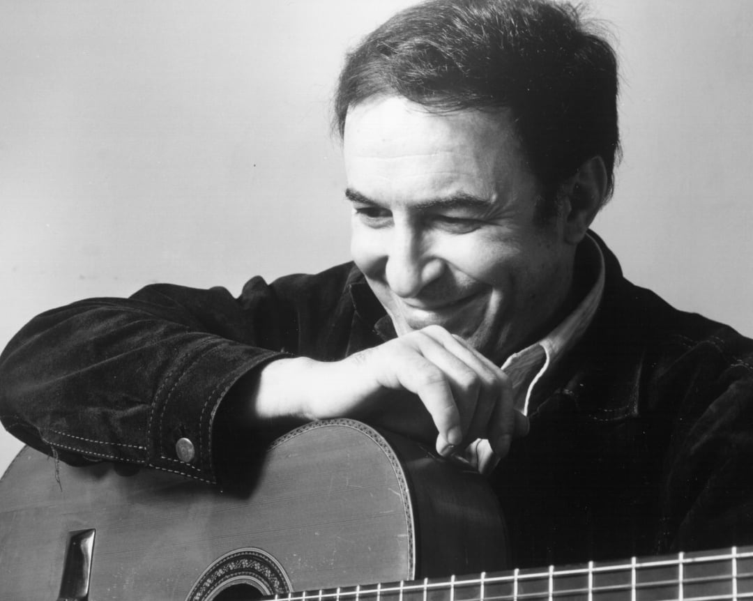 Joao Gilberto en una fotograrfía de archivo de 1970