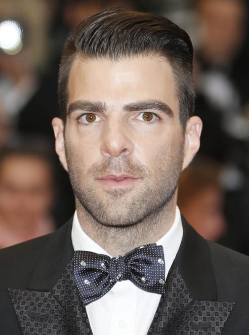 El actor Zachary Quinto en la premiere de 'All is lost'