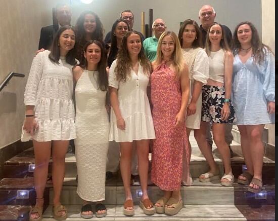 Las colegiadas también recibieron su reconocimiento