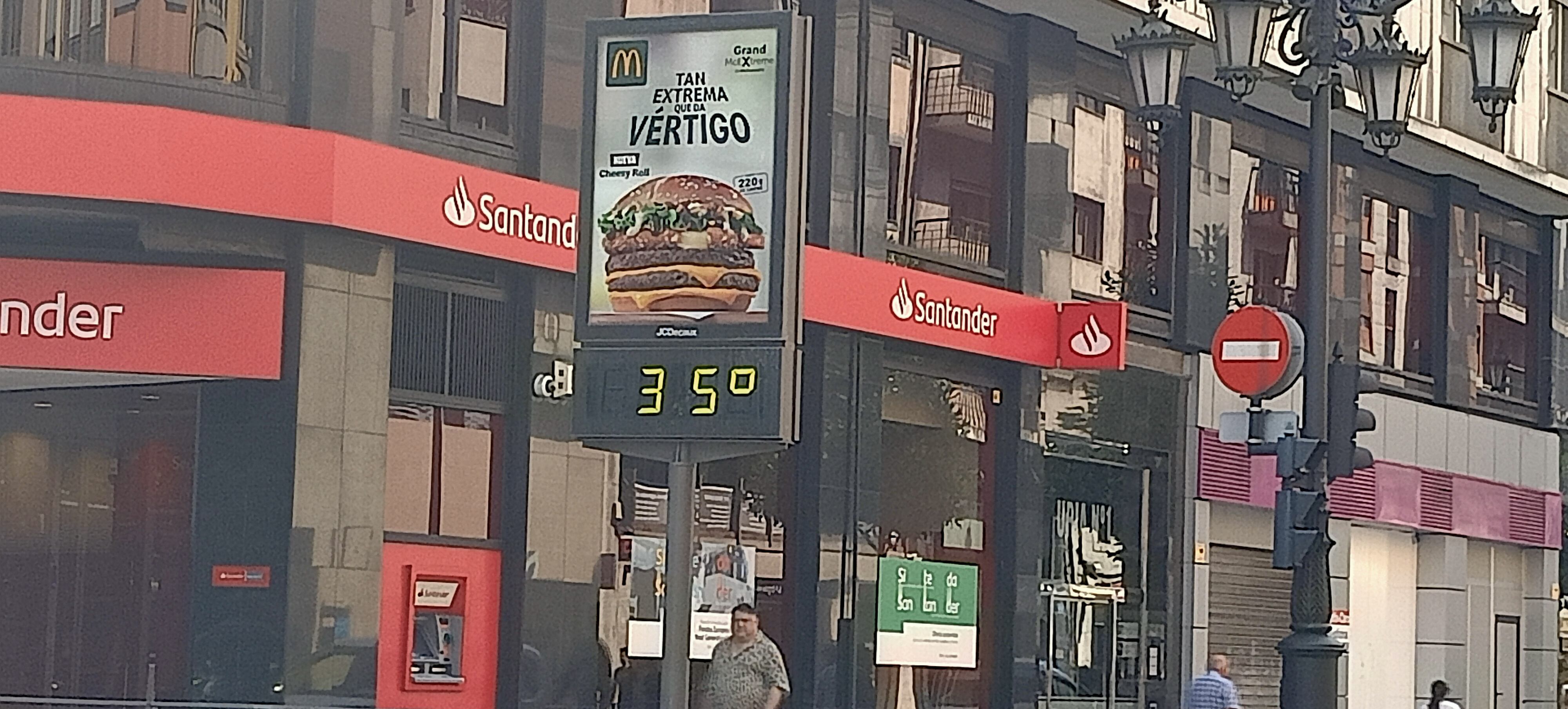 Las temperaturas  superan los 30 grados en gran parte de la región