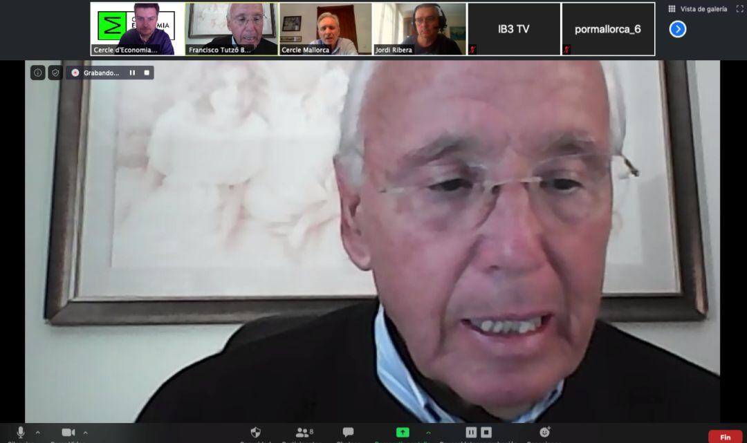 Els Cercles d'Economia de Mallorca i Menorca van presentar de forma telemàtica les seves propostes per superar la crisi actual.