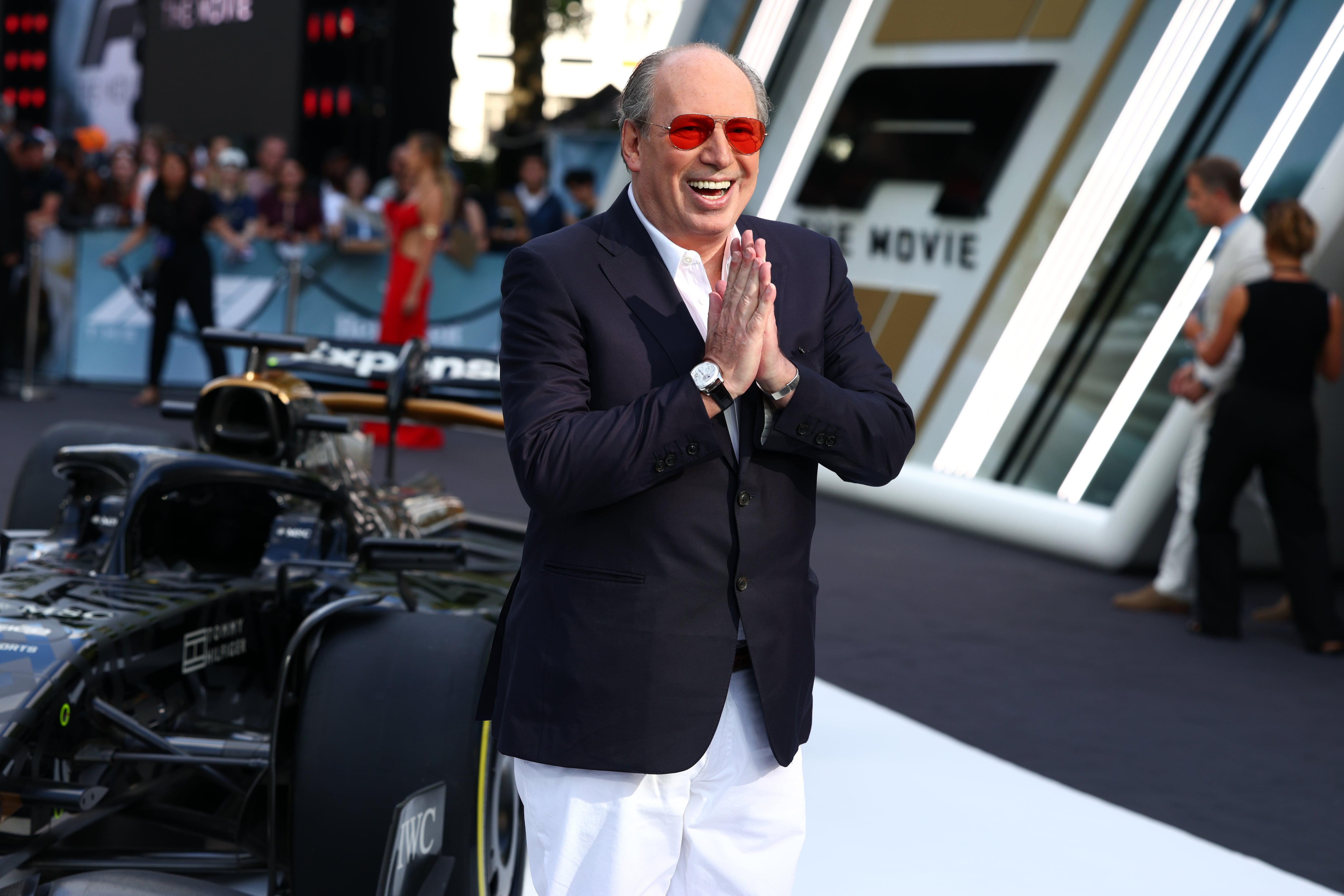 Hans Zimmer en una premiere