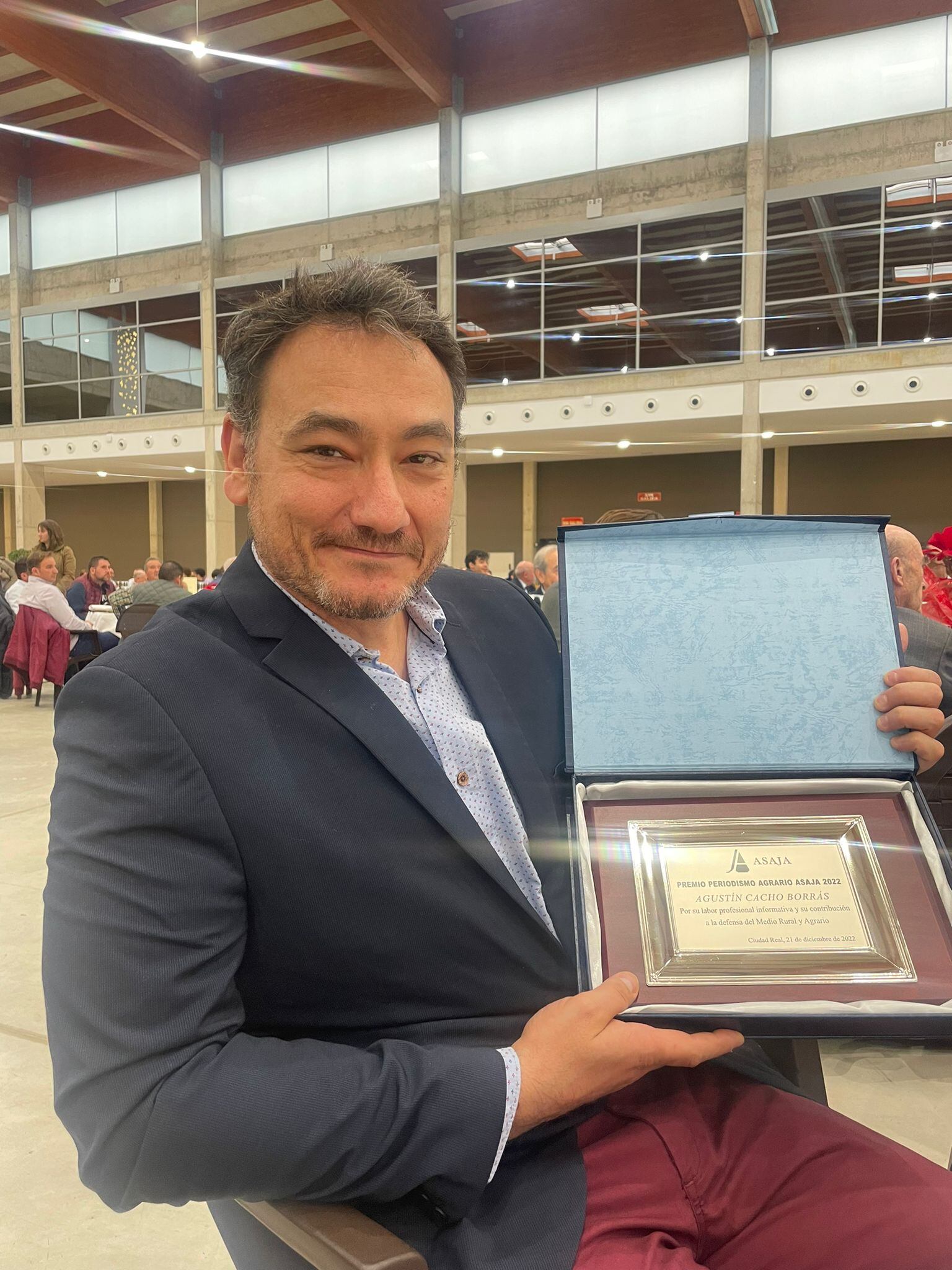 Agustín Cacho ha recibido una de las distinciones de ASAJA al espacio de Agricultura de SER Castilla La Mancha