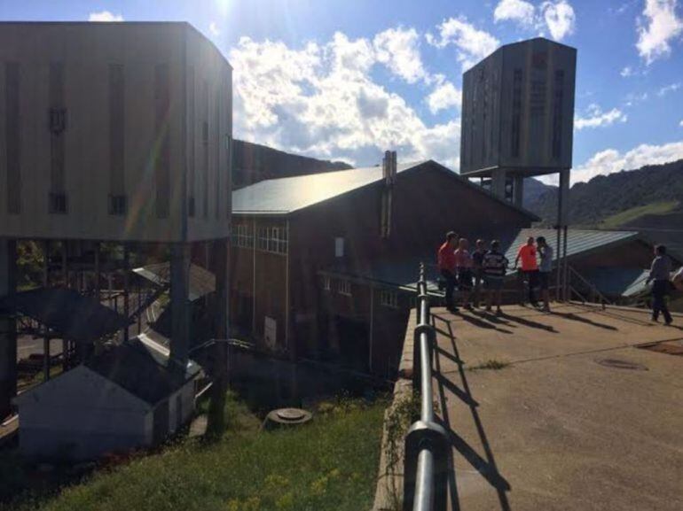 Vista de las instalaciones de la Hullera Vasco Leonesa en el municipio de a Pola de Gordón