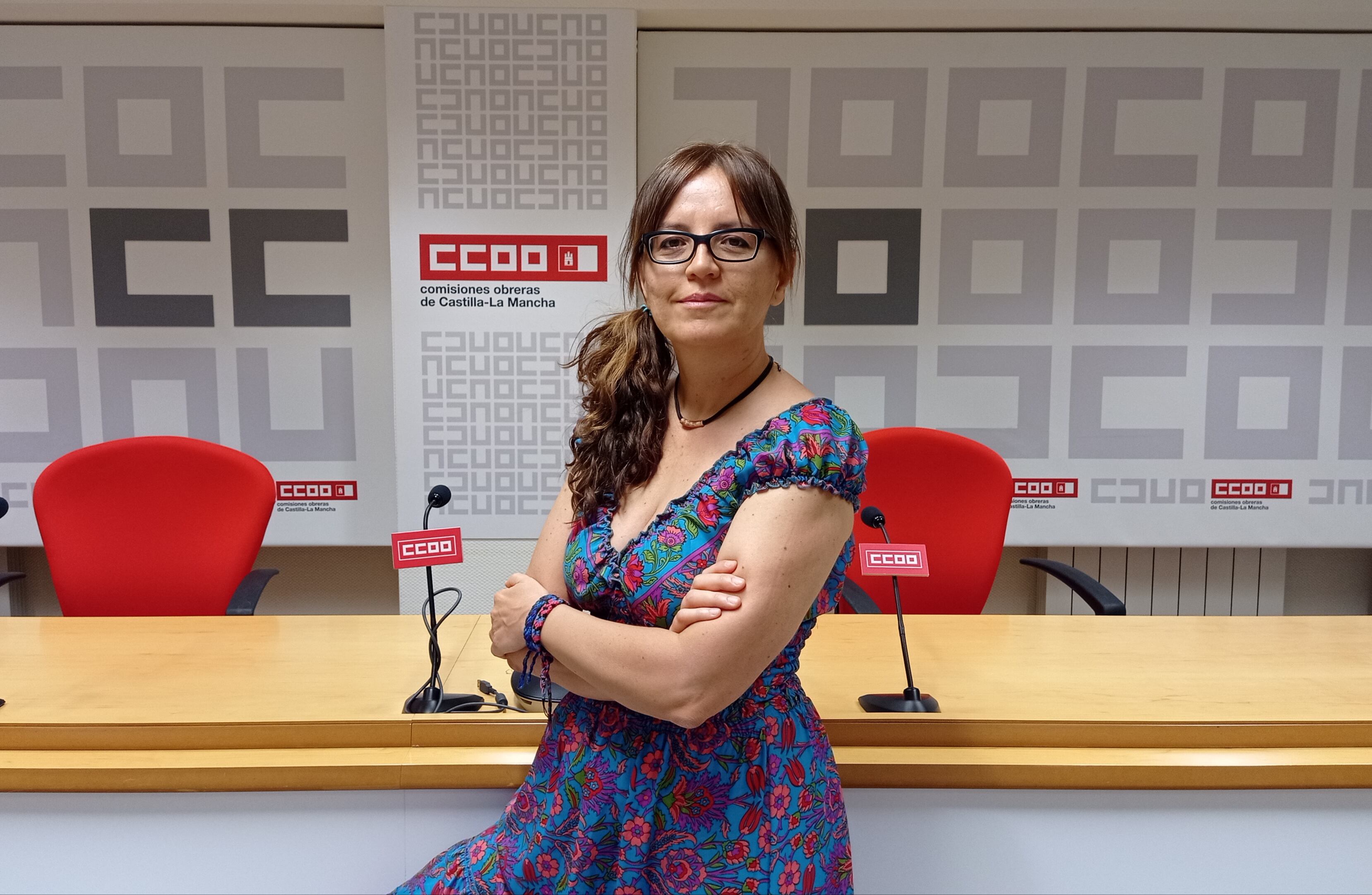 María Ángeles Castellanos, secretaria de Políticas Sociales, Agenda 2030 y Empleo de CCOO CLM