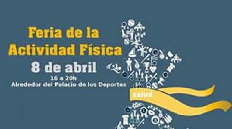 Cartel de la I Feria de la Actividad Física.