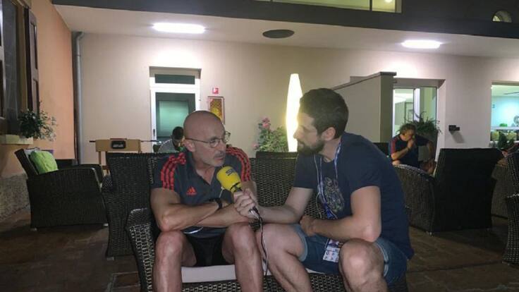 Luis de la Fuente: "Oyarzabal ha trabajo un poco al margen del grupo, soy optimista y creo que va a llegar"