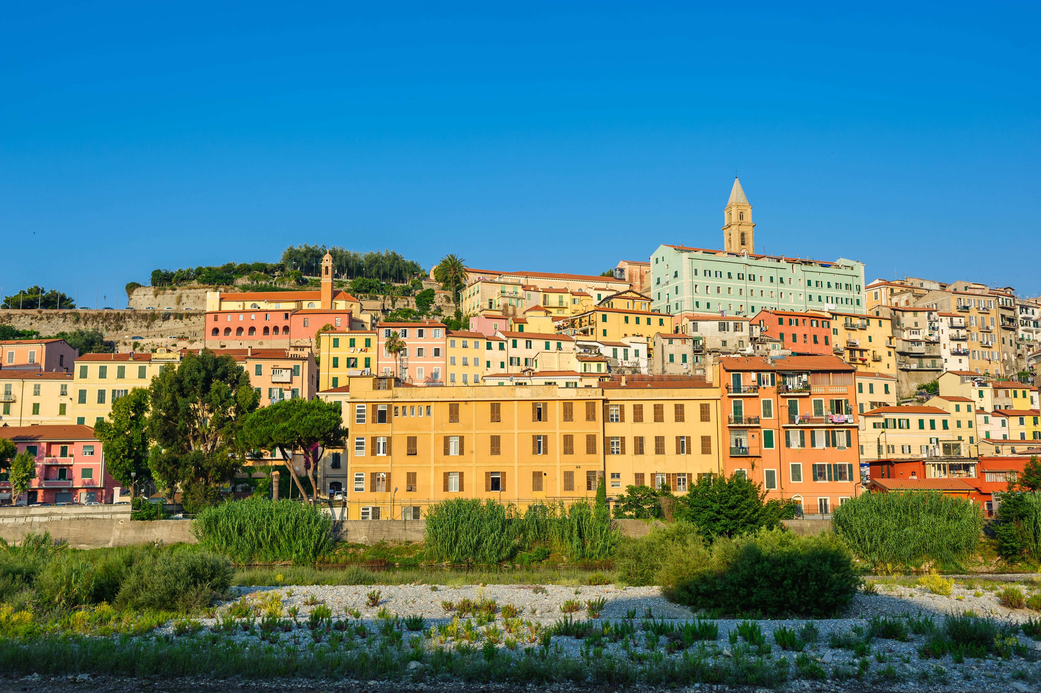 Imagen de la localidad de Ventimiglia, en Italia.