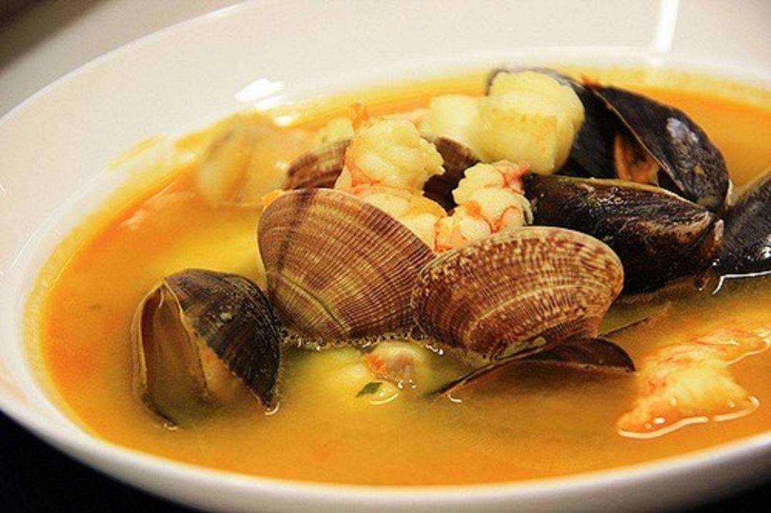 Sopa de marisco