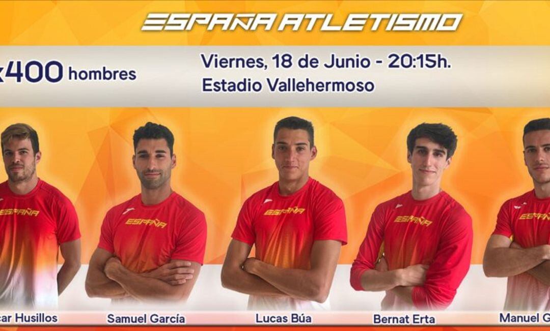 Equipo relevo nacional masculino