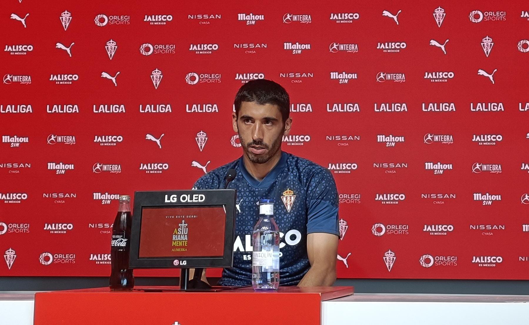 José Ángel Valdés 'Cote' durante su comparecencia de este martes.