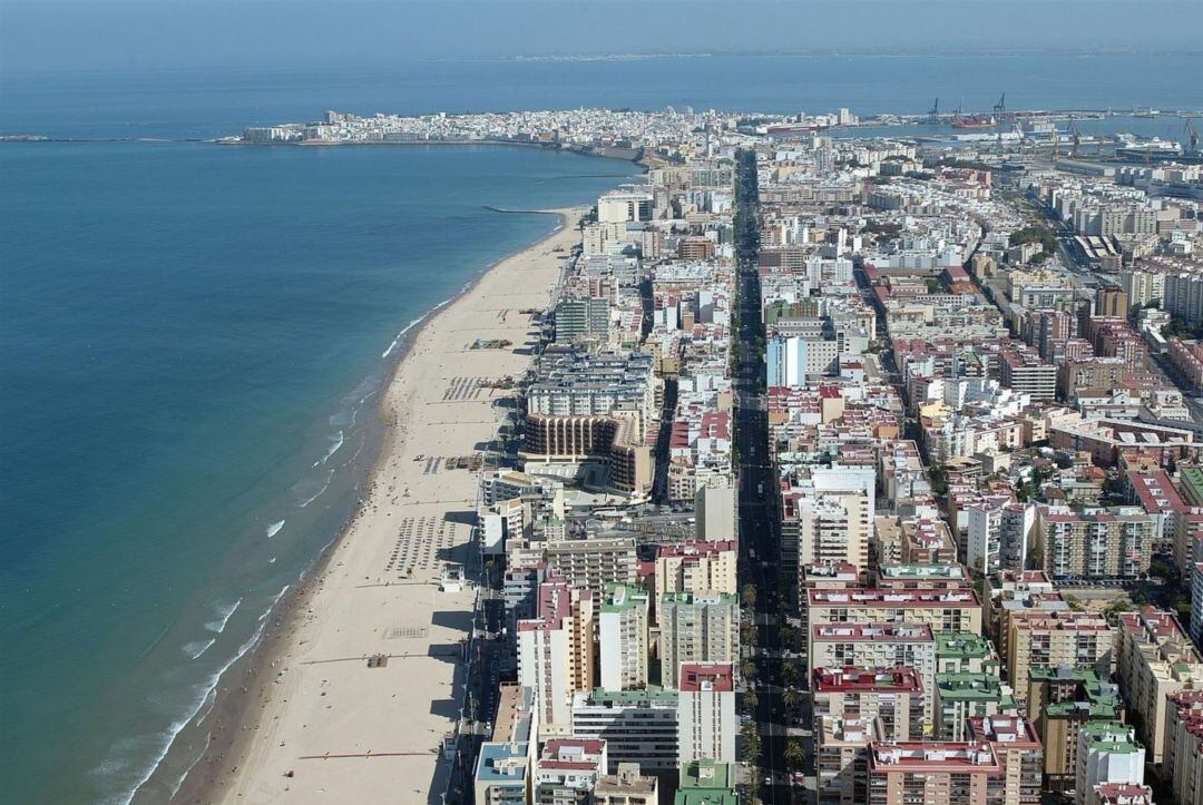 Vista panorámica de Cádiz
