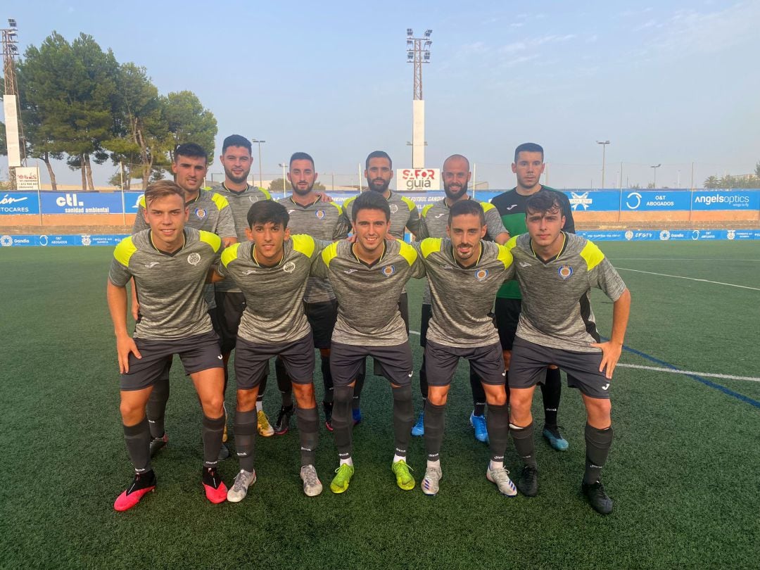 Primer once inicial del CF Gandia 21-22